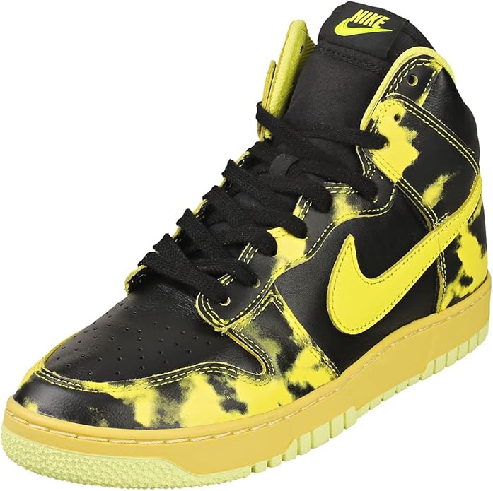 Nike Dunk High 1985 'Yellow Acid Wash'