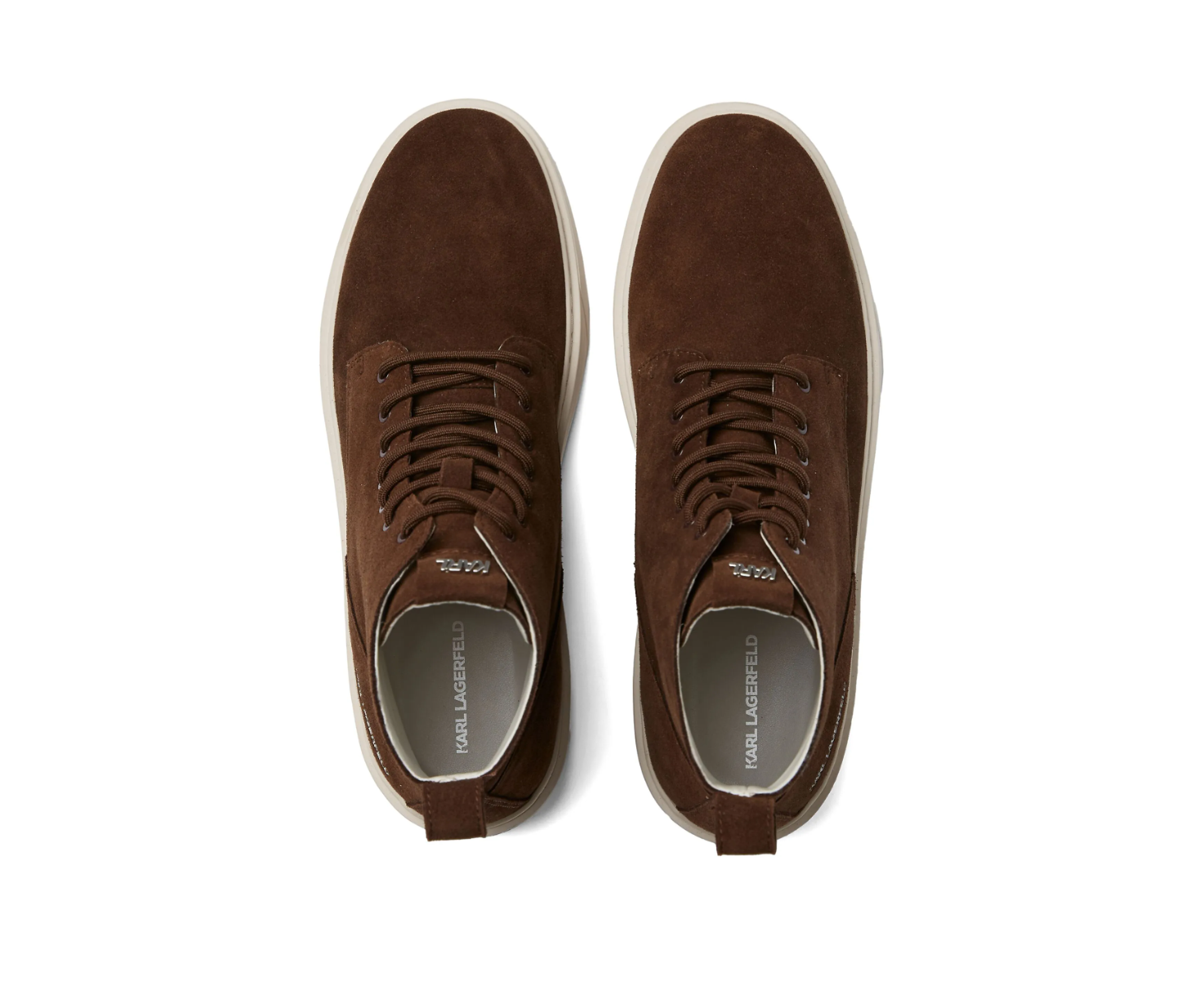 Bocanci Karl Lagerfeld Flint Suede - Maro - Ediție Limitată