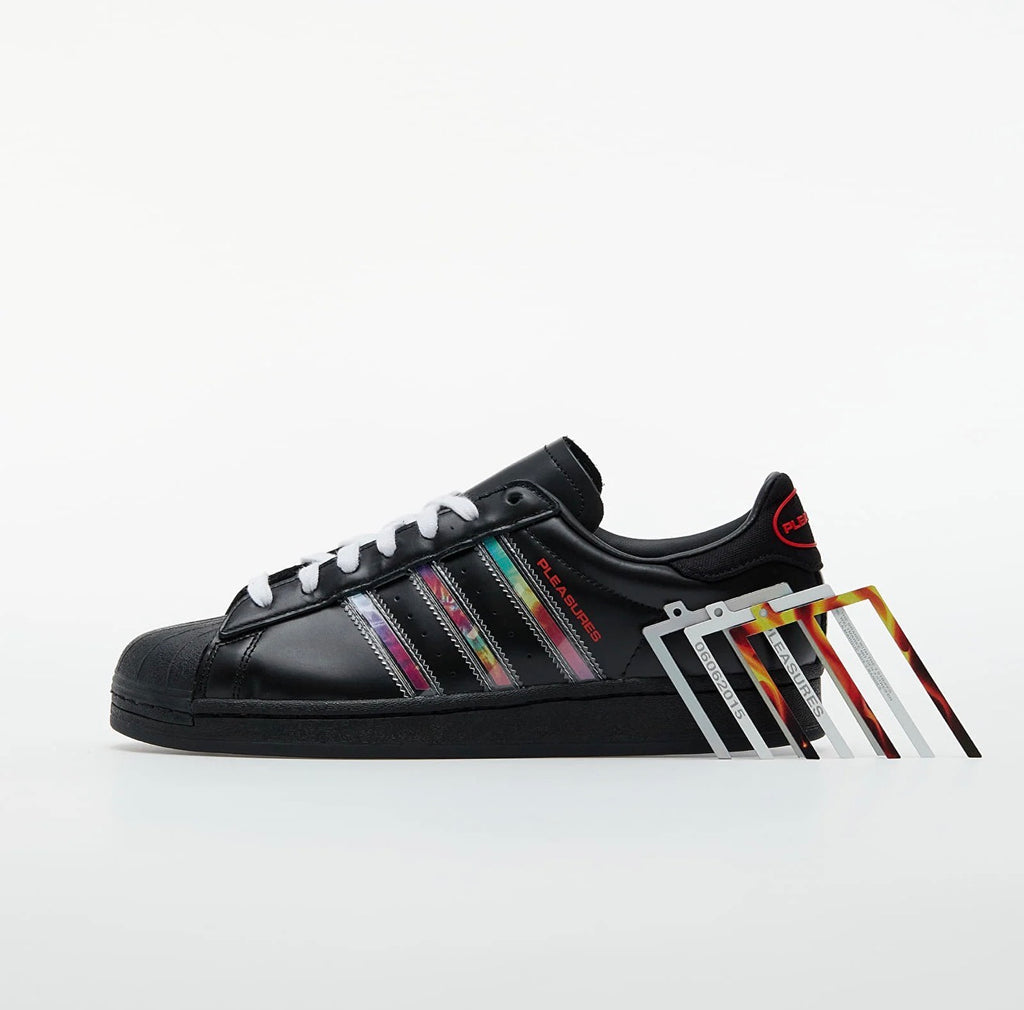 Adidași Adidas x Pleasures Superstar Negru | Ediție Limitată GY5691