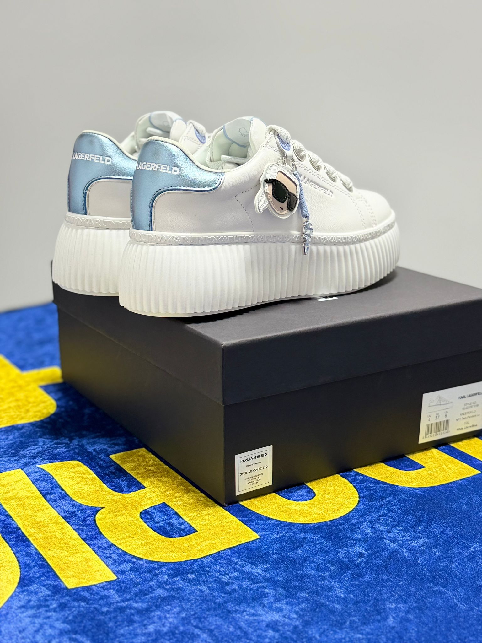 Karl Lagerfeld KREEPER LO Twin Pendant White  - Accent Metalic