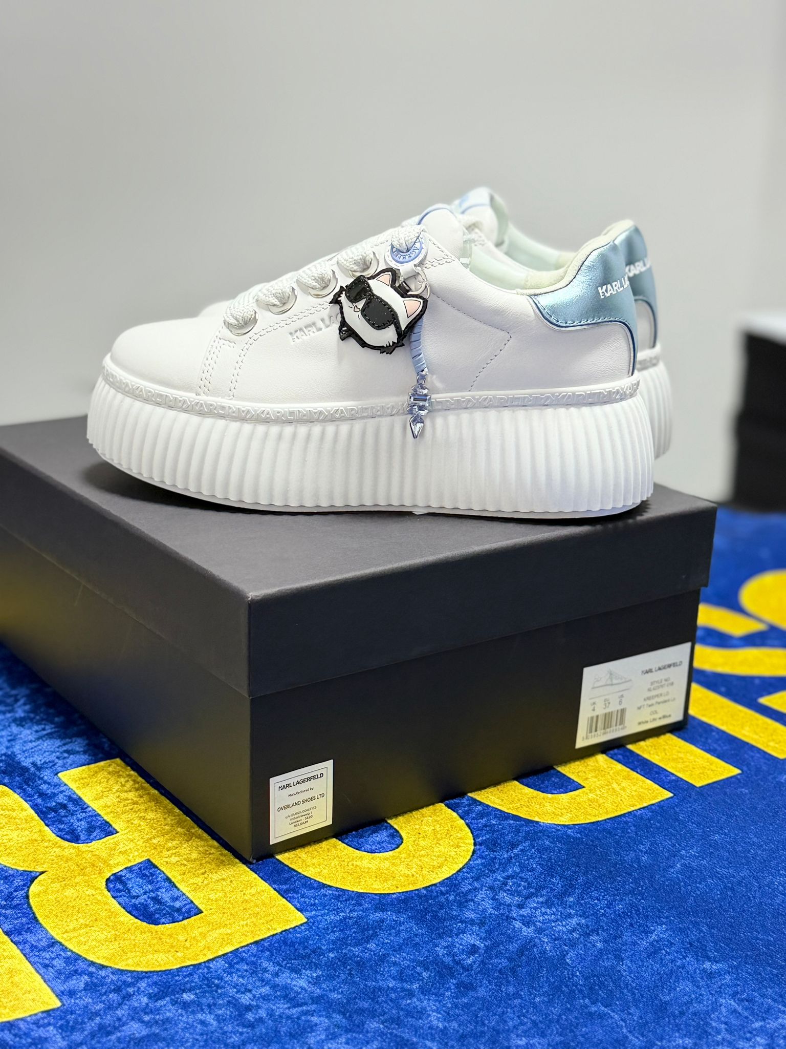 Karl Lagerfeld KREEPER LO Twin Pendant White  - Accent Metalic