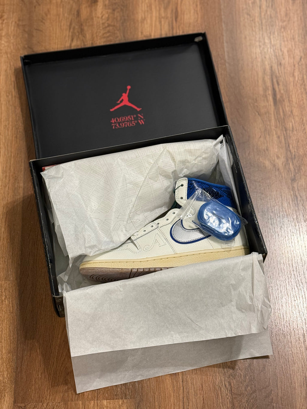 Nike Jordan Air Ship PE SP Awake NY Game Royal