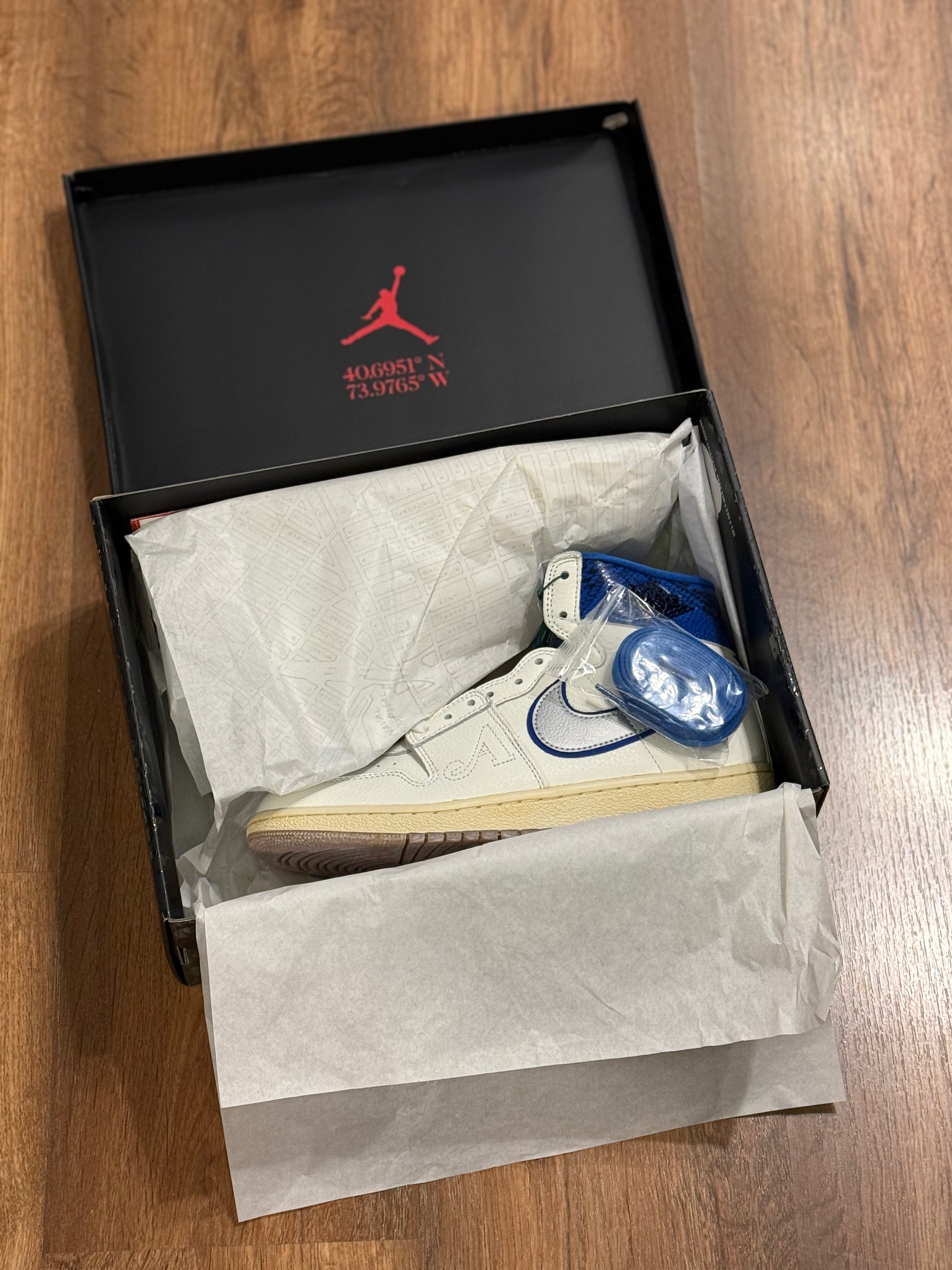 Nike Jordan Air Ship PE SP Awake NY Game Royal