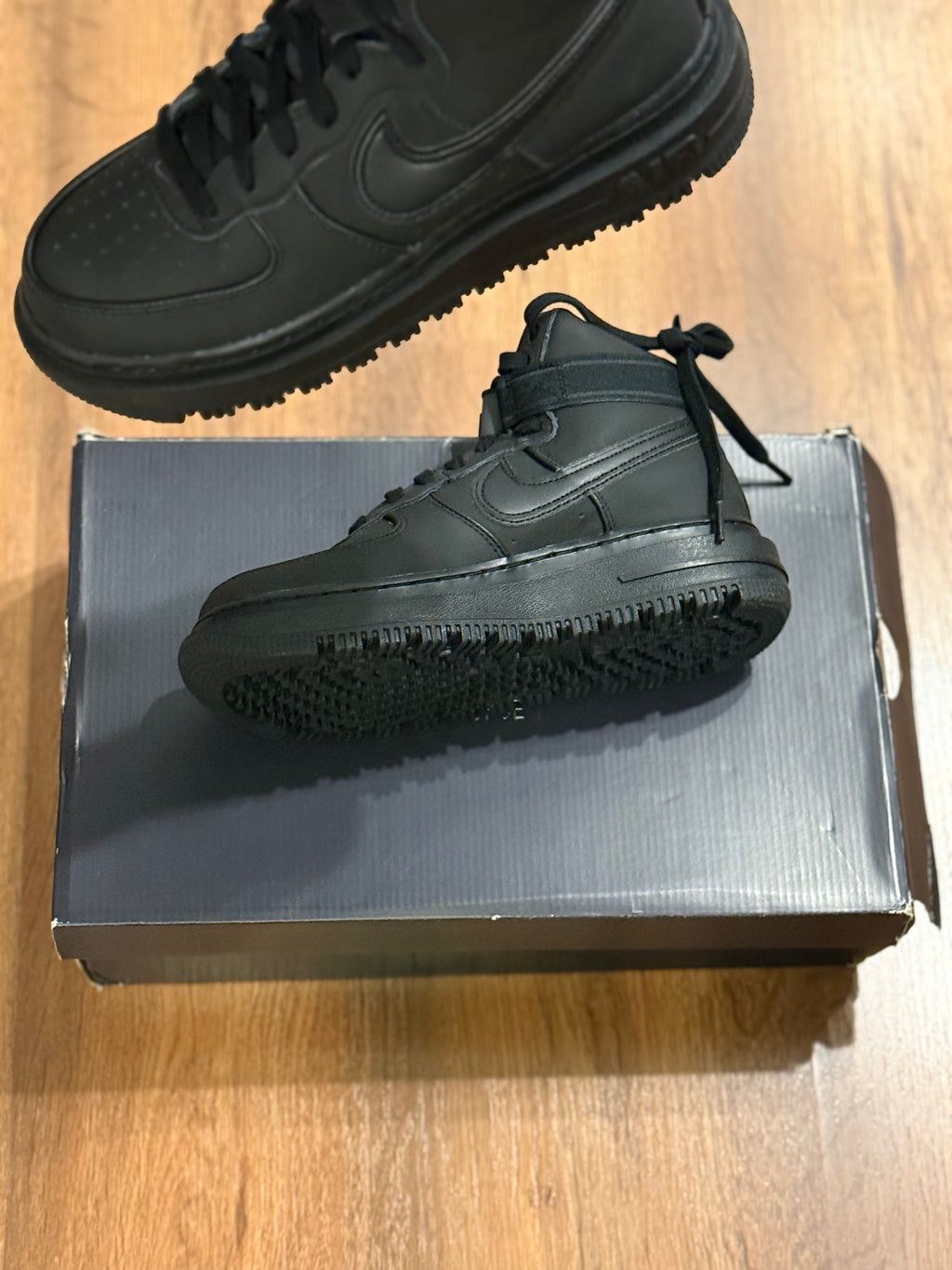 NIKE Air Force 1 Boot 'Black Anthracite'