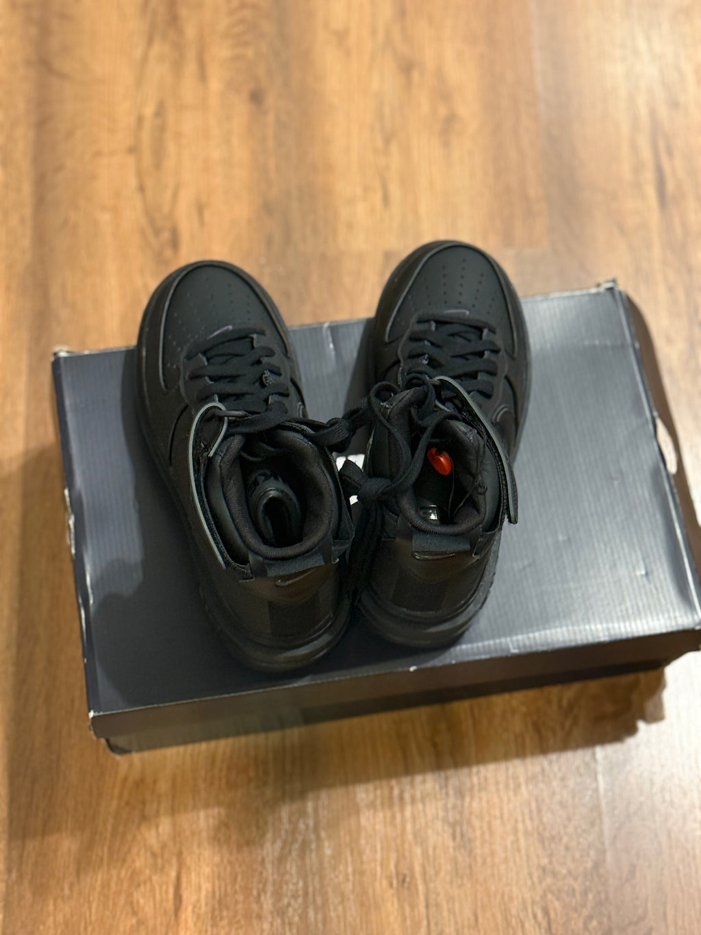 NIKE Air Force 1 Boot 'Black Anthracite'