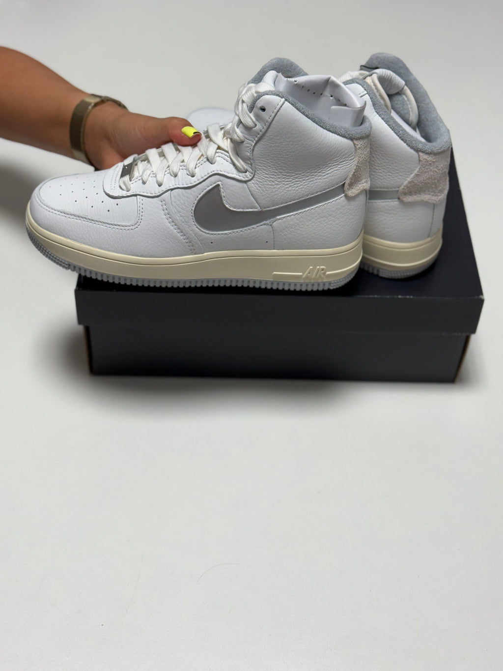Nike Air Force 1 High Sculpt 'White Light Smoke Grey'