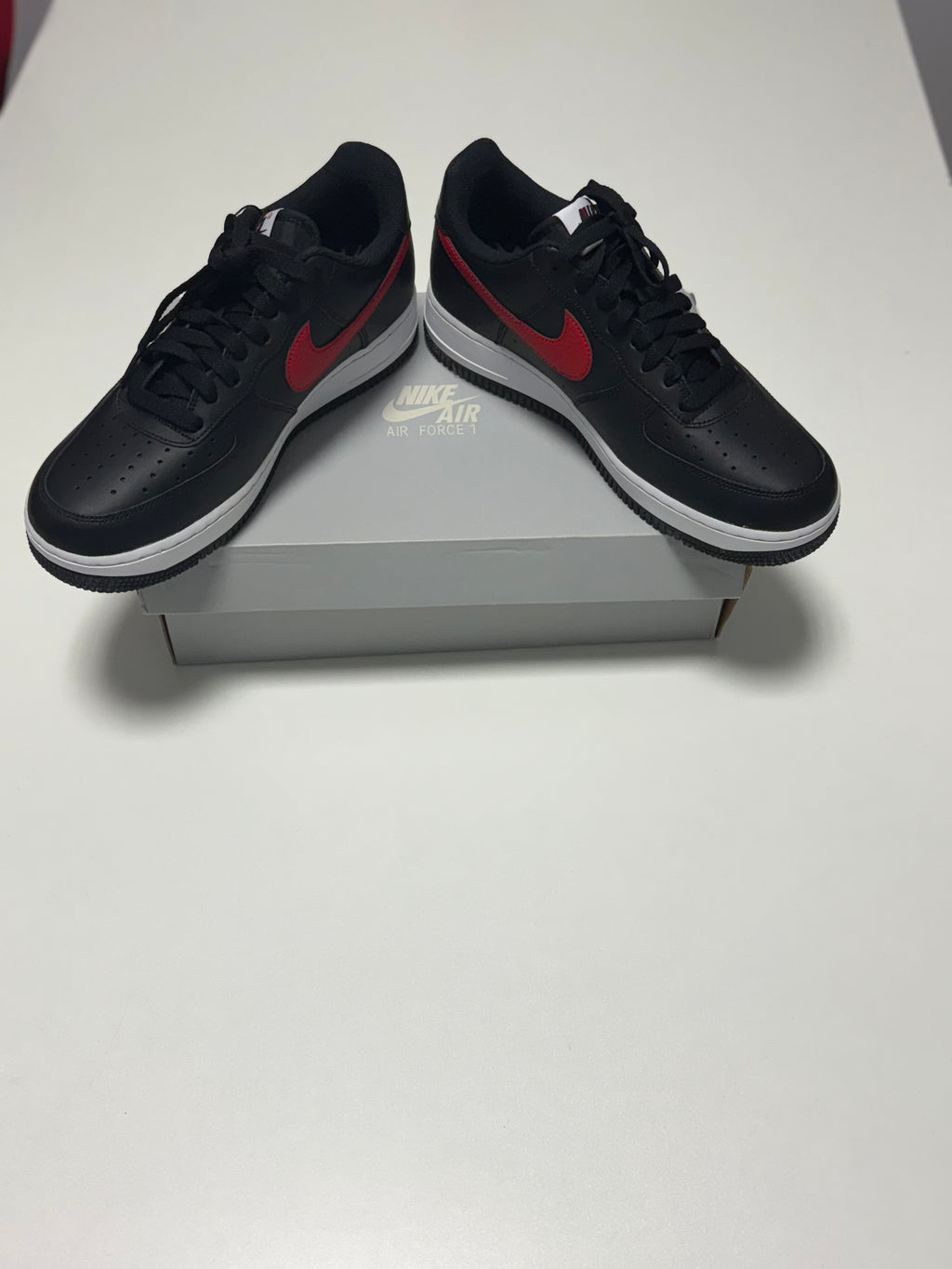 Nike Air Force 1 '07 'Mismatch Swooshes - Black'