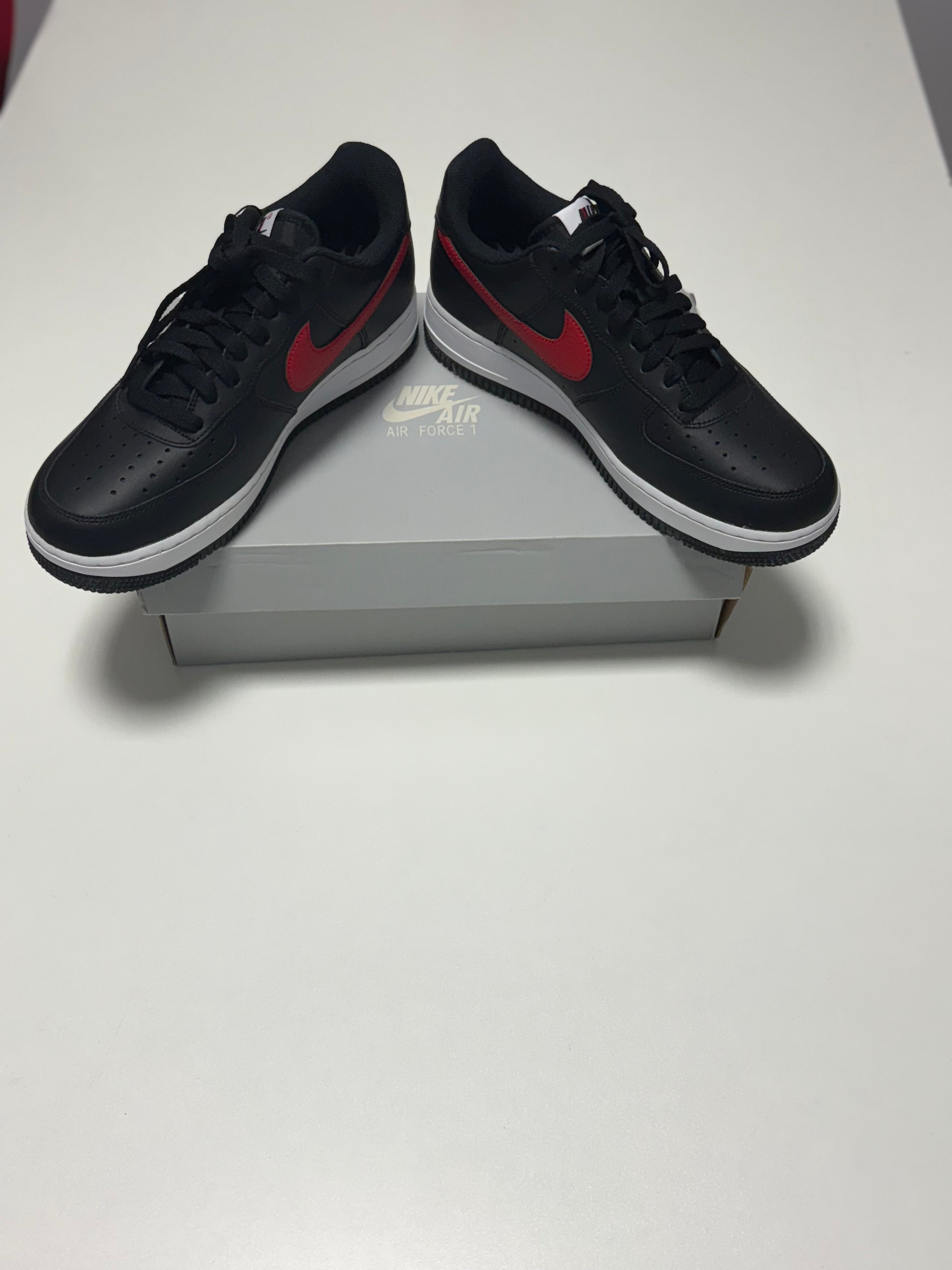 Nike Air Force 1 '07 'Mismatch Swooshes - Black'