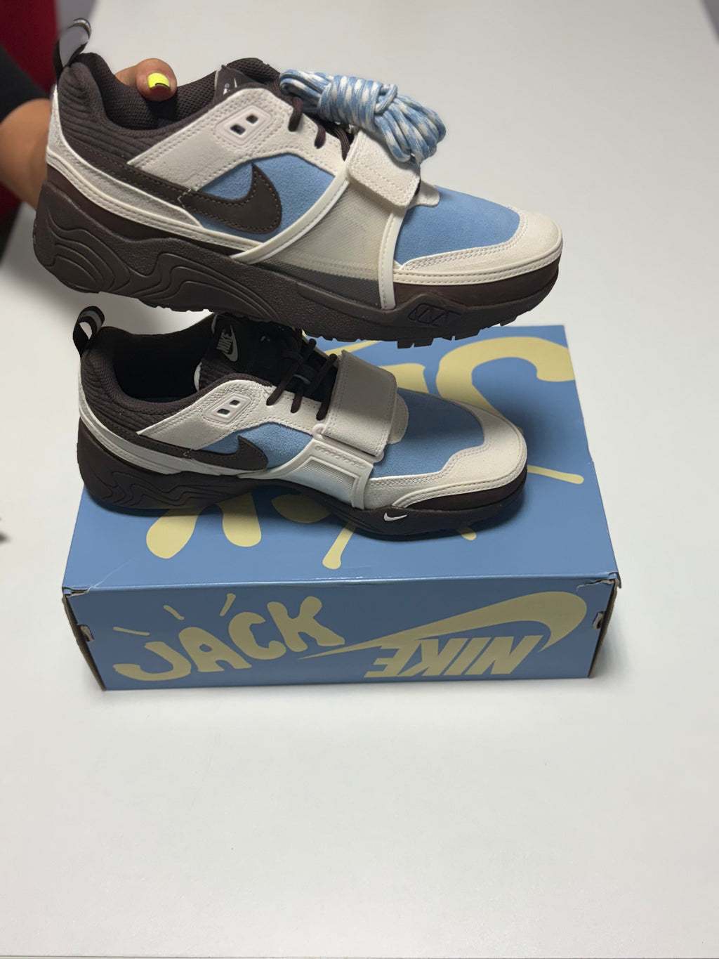 Nike Zoom Field Jaxx Travis Scott Leche Blue