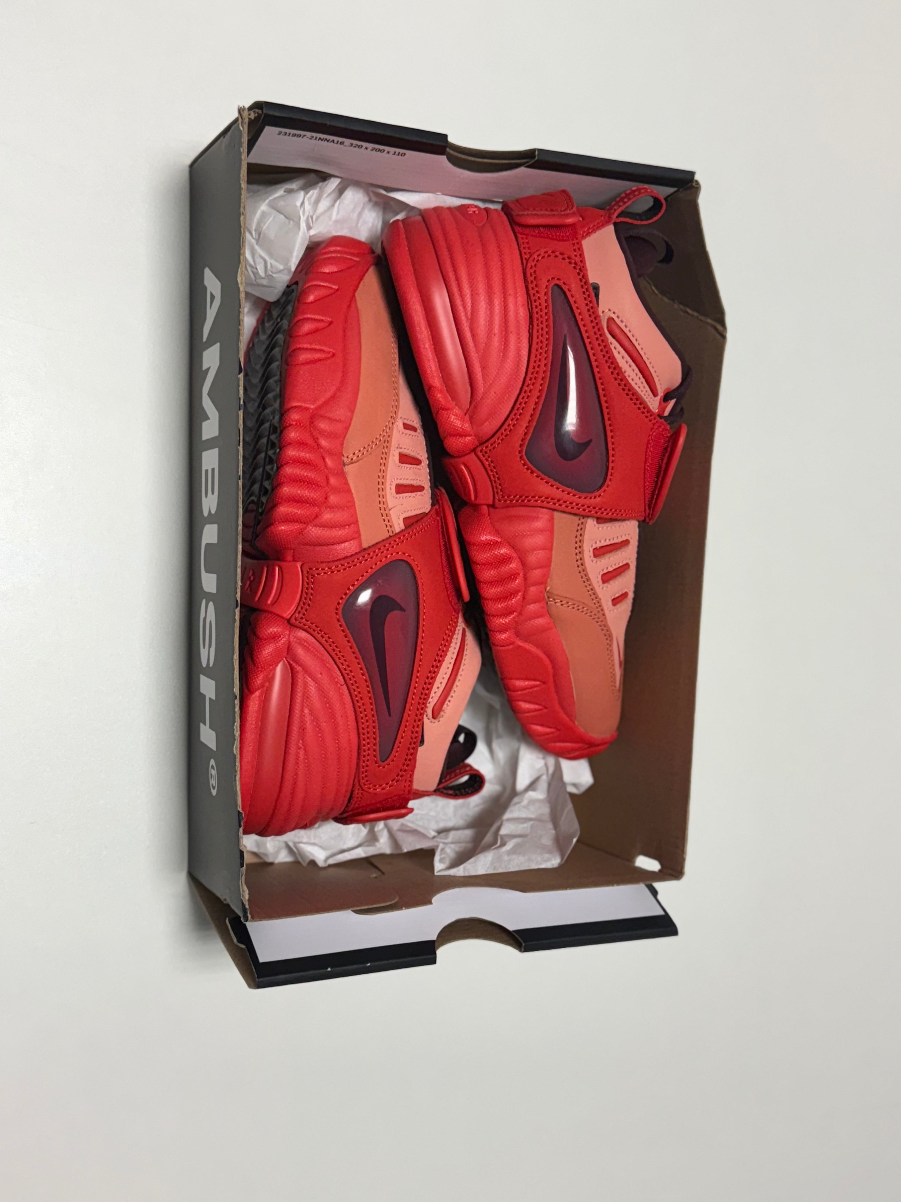 Nike Air Adjust Force x AMBUSH® Light Madder Root and Burgundy Crush