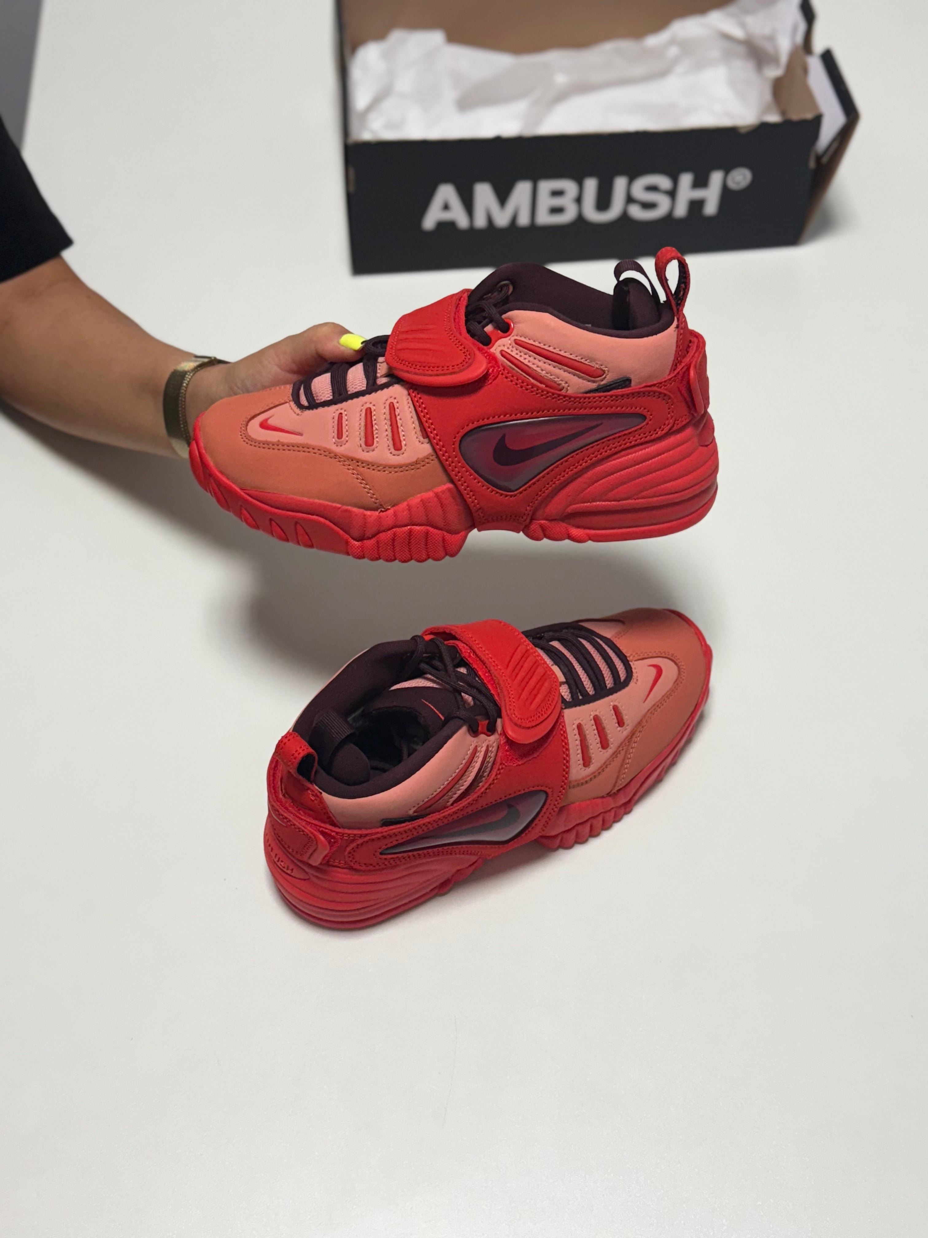 Nike Air Adjust Force x AMBUSH® Light Madder Root and Burgundy Crush