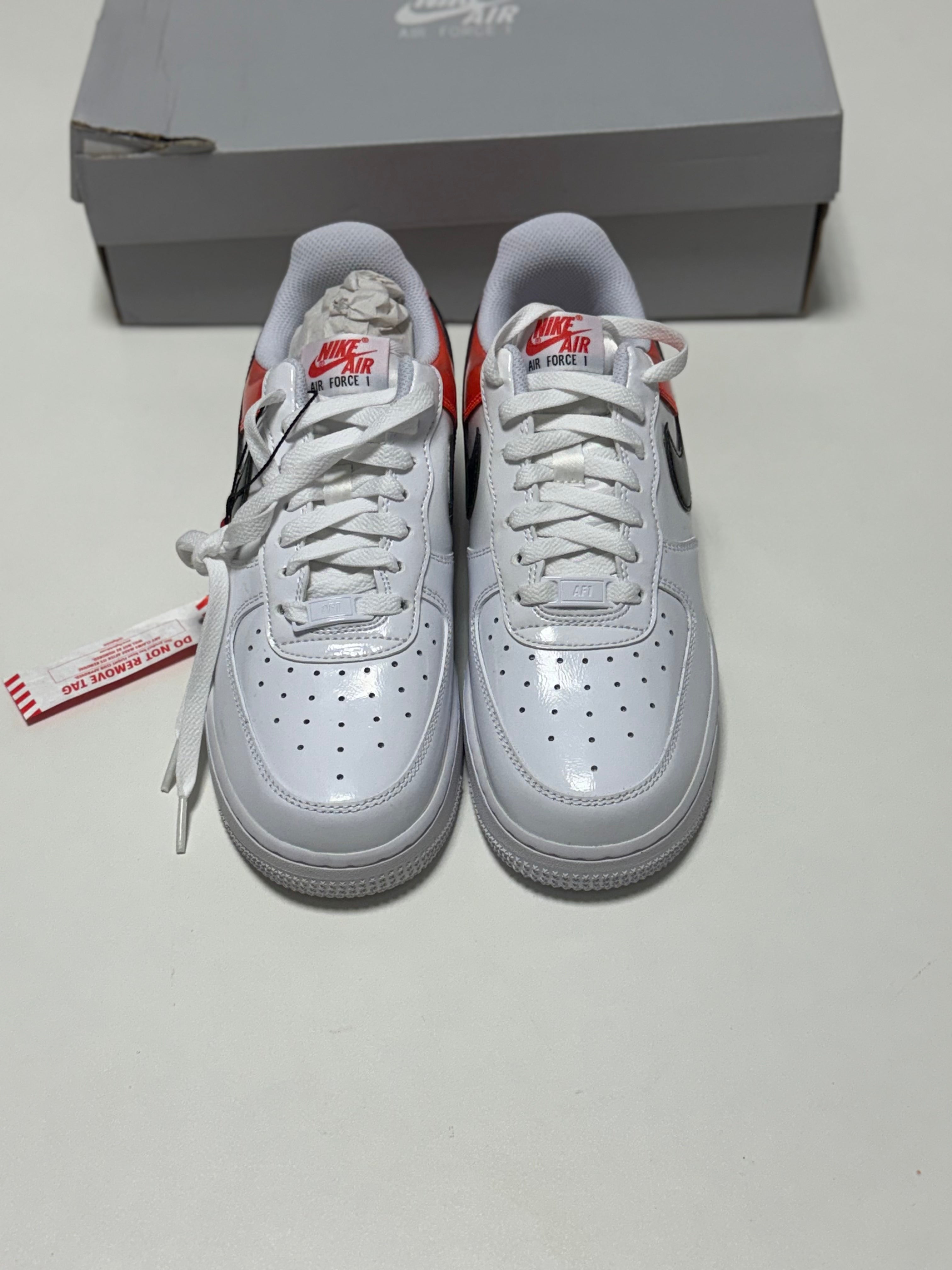 Nike Air Force 1 '07 'White Brilliant Orange'