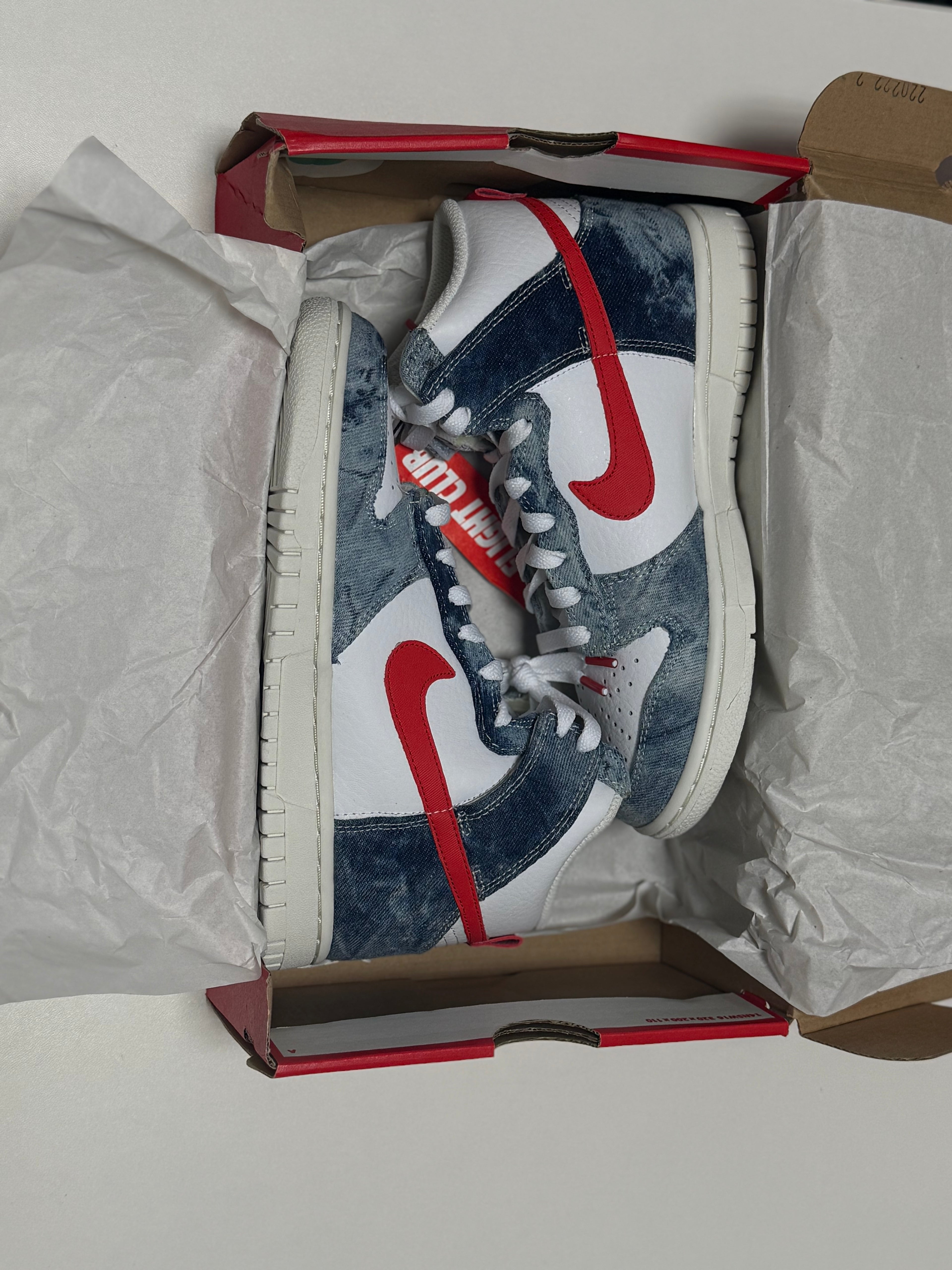 Nike Dunk High 'Washed Denim'