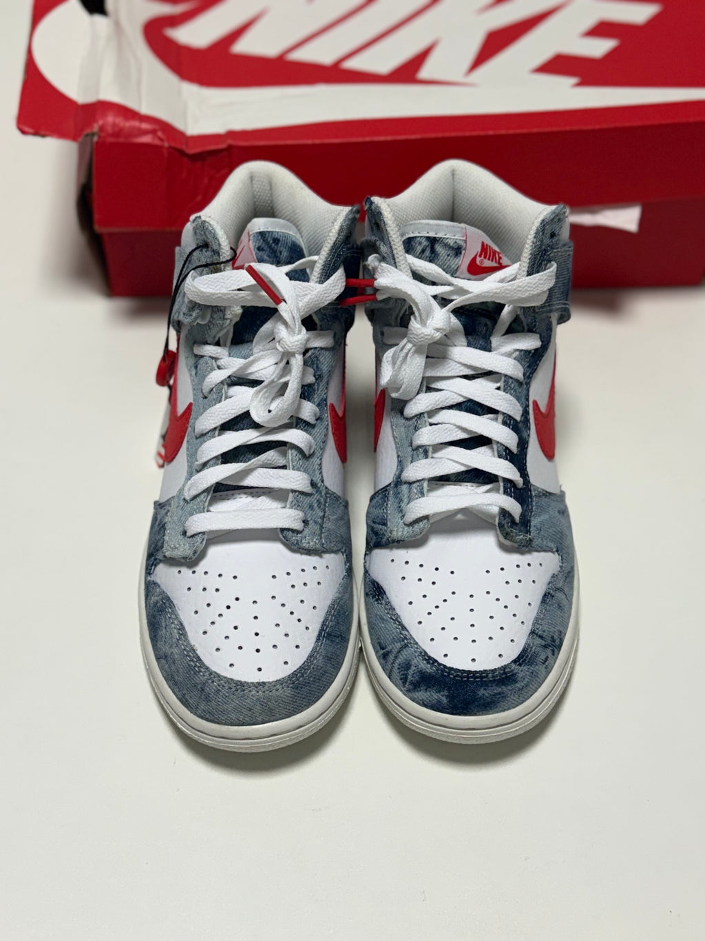 Nike Dunk High 'Washed Denim'