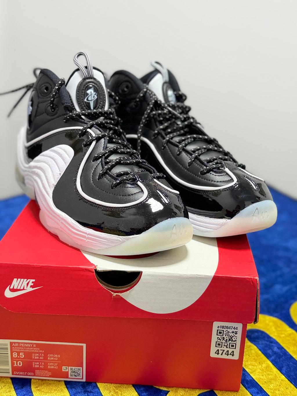 Nike Air Penny 2 'Black Patent' – Stil Iconic. Putere, Strălucire și Atitudine.