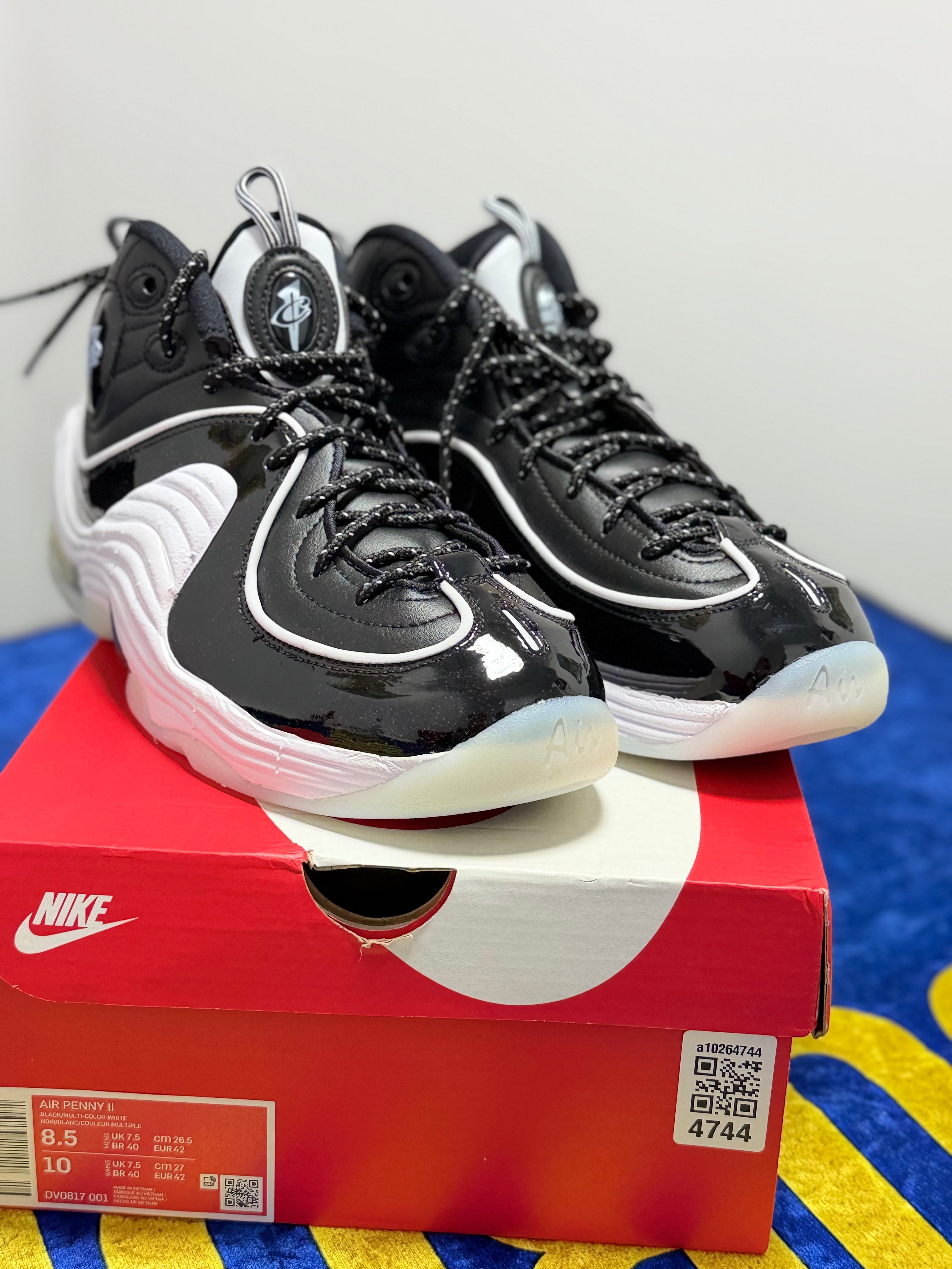 Nike Air Penny 2 'Black Patent' – Stil Iconic. Putere, Strălucire și Atitudine.