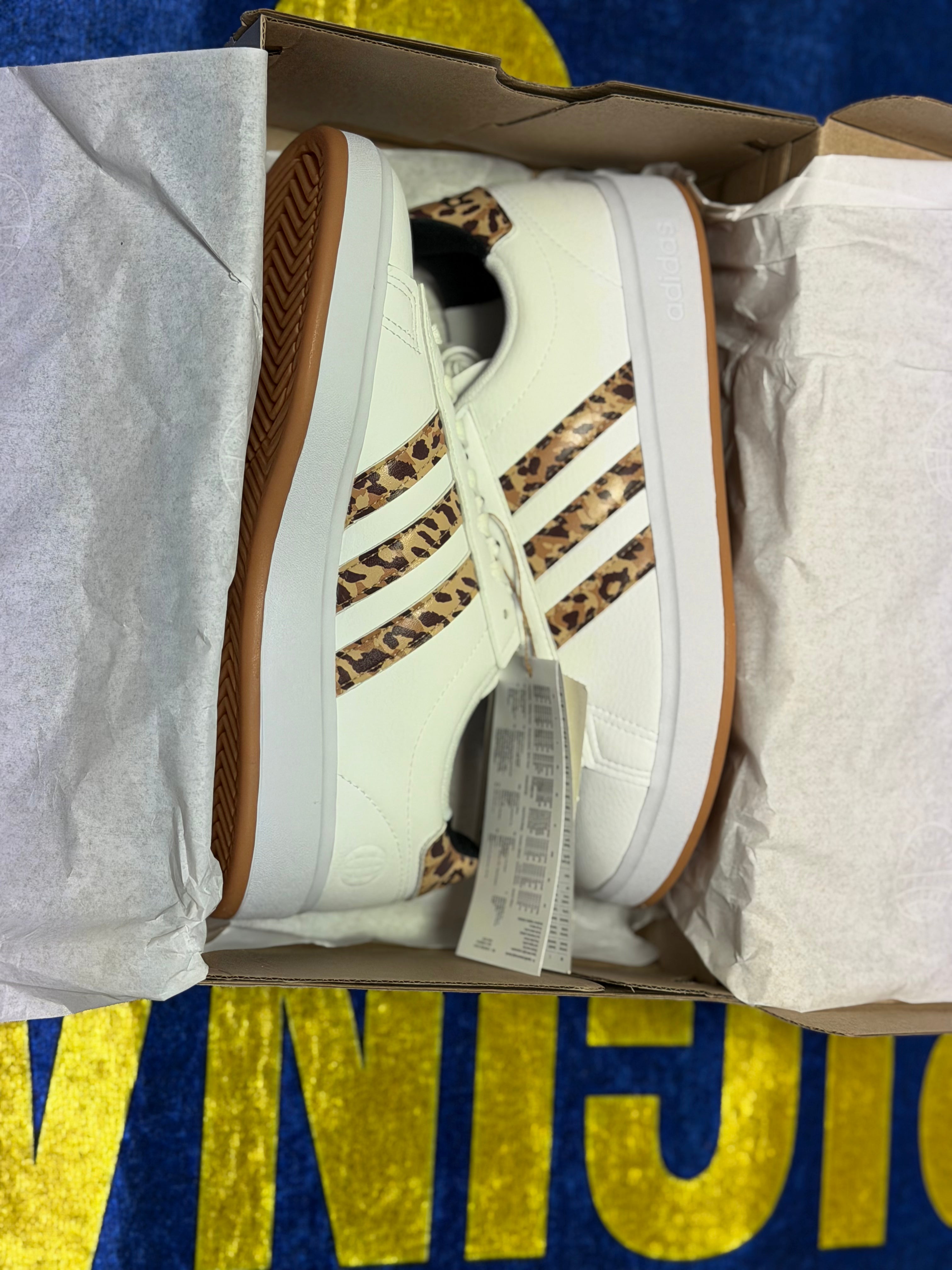 ADIDAS GRAND COURT 2.0 W – White Leopard