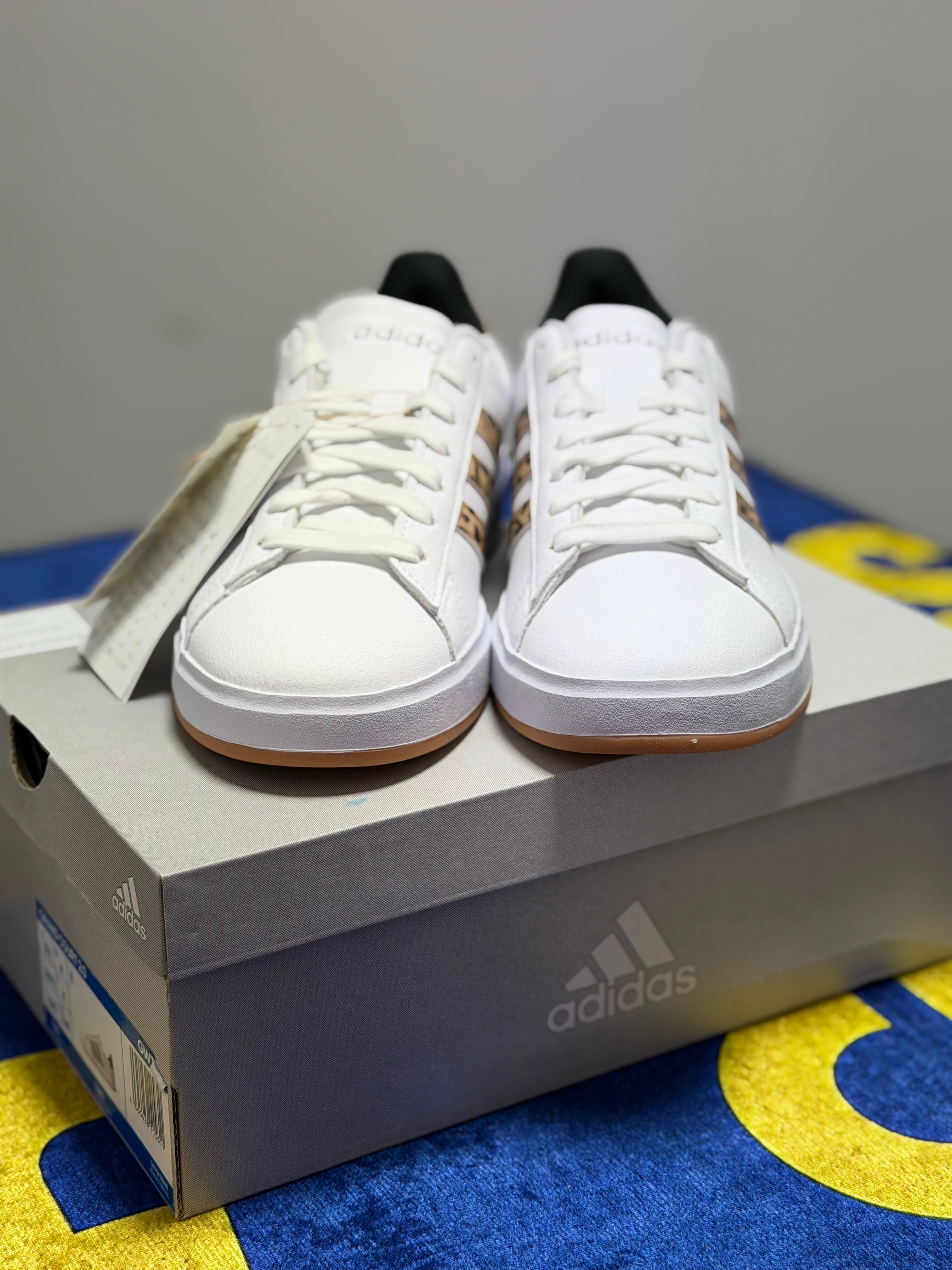 ADIDAS GRAND COURT 2.0 W – White Leopard