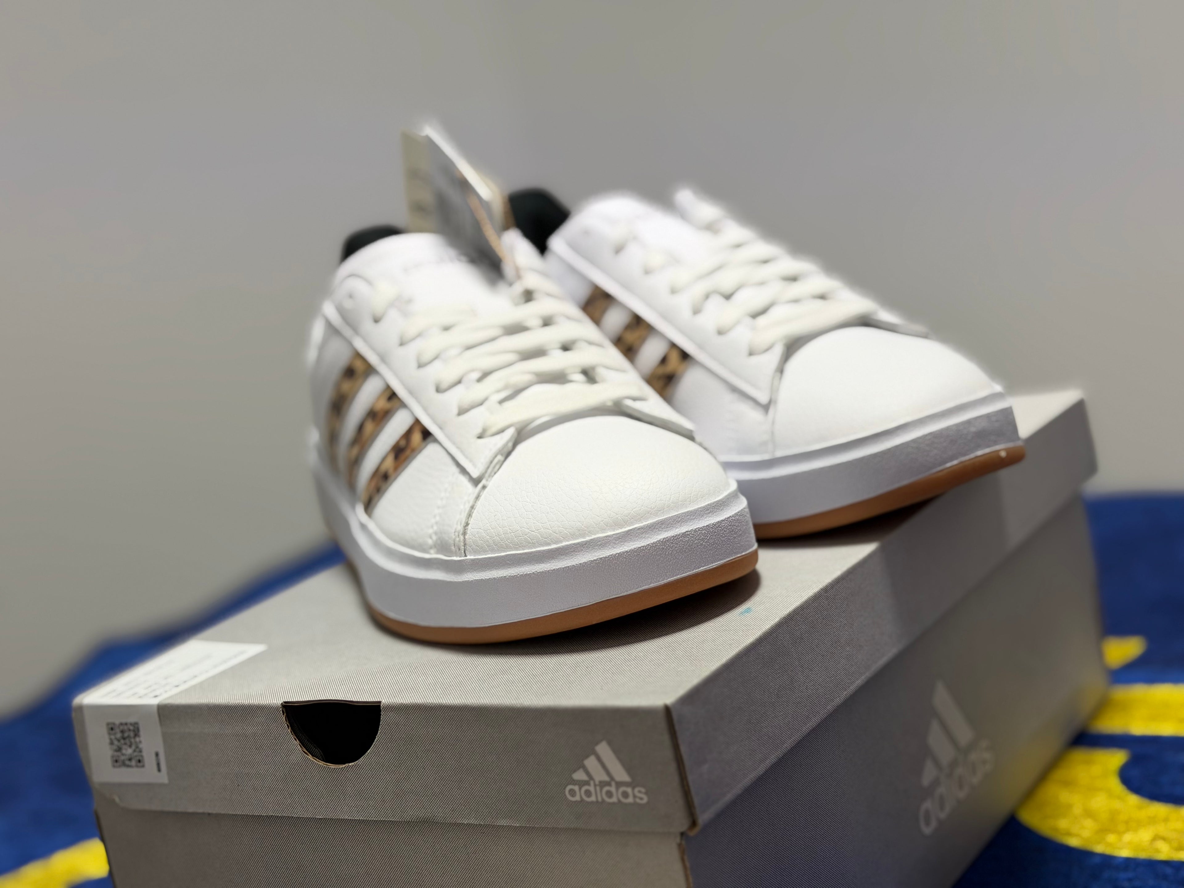 ADIDAS GRAND COURT 2.0 W – White Leopard