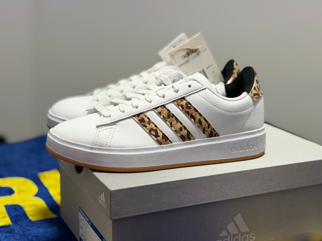 ADIDAS GRAND COURT 2.0 W – White Leopard