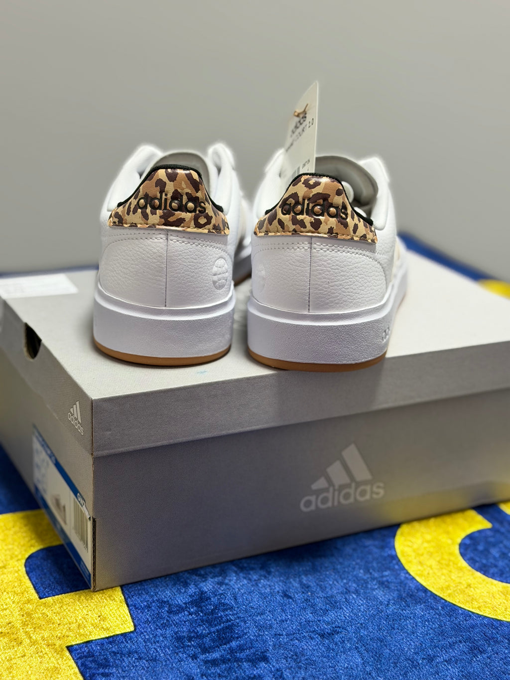 ADIDAS GRAND COURT 2.0 W – White Leopard