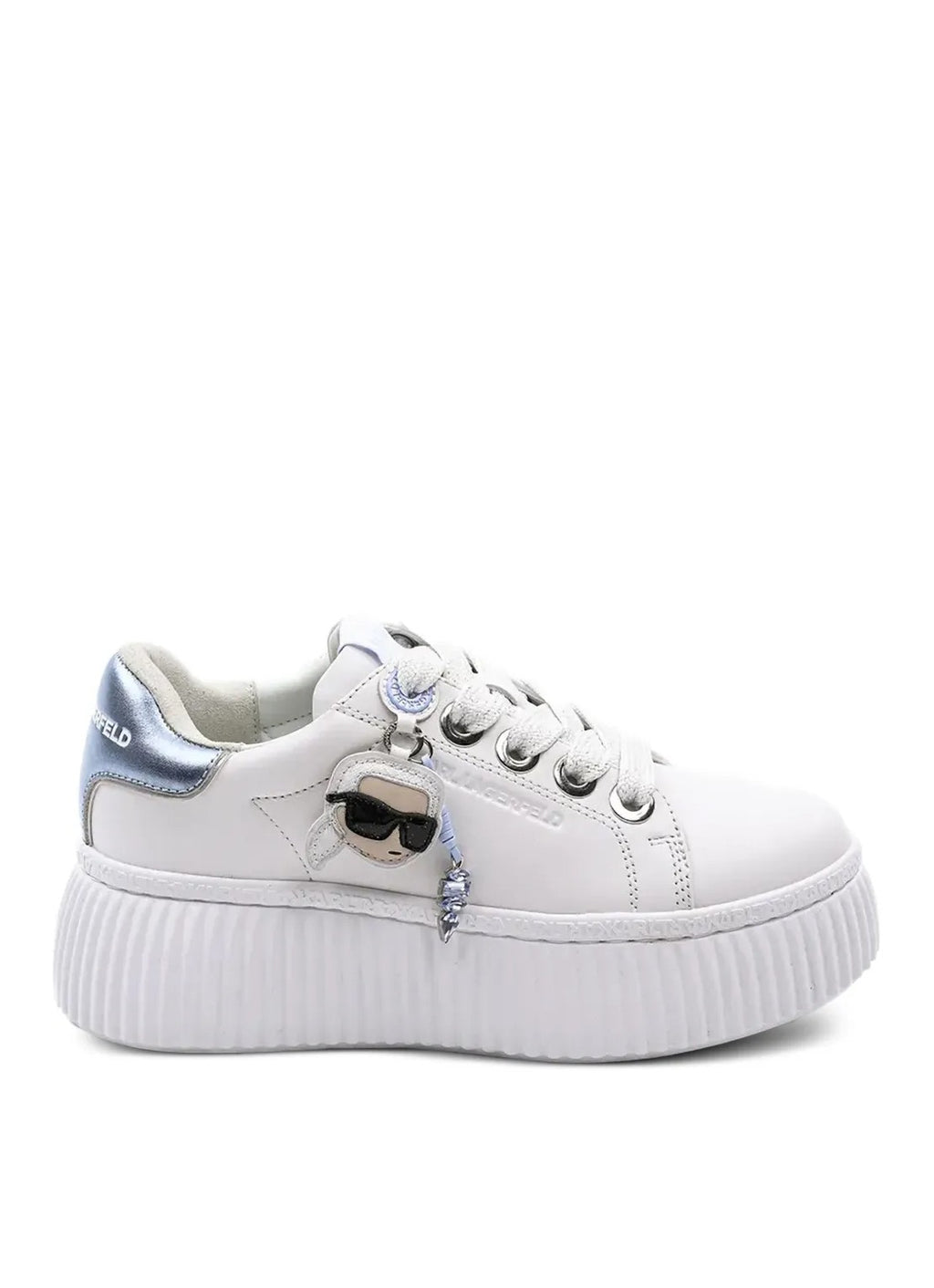 Karl Lagerfeld KREEPER LO Twin Pendant White  - Accent Metalic